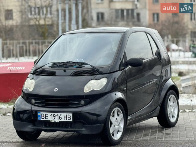 Черный Смарт Форту, объемом двигателя 0.7 л и пробегом 196 тыс. км за 2999 $, фото 2 на Automoto.ua