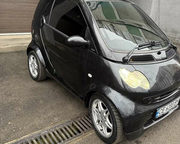 Чорний Смарт Fortwo, об'ємом двигуна 0.7 л та пробігом 194 тис. км за 3500 $, фото 3 на Automoto.ua