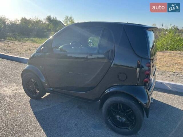 Чорний Смарт Fortwo, об'ємом двигуна 0.7 л та пробігом 237 тис. км за 3200 $, фото 6 на Automoto.ua