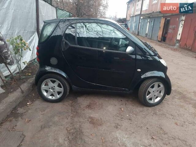 Чорний Смарт Fortwo, об'ємом двигуна 0.7 л та пробігом 209 тис. км за 2850 $, фото 3 на Automoto.ua