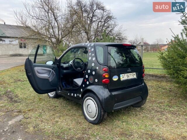 Чорний Смарт Fortwo, об'ємом двигуна 0.7 л та пробігом 184 тис. км за 3400 $, фото 15 на Automoto.ua