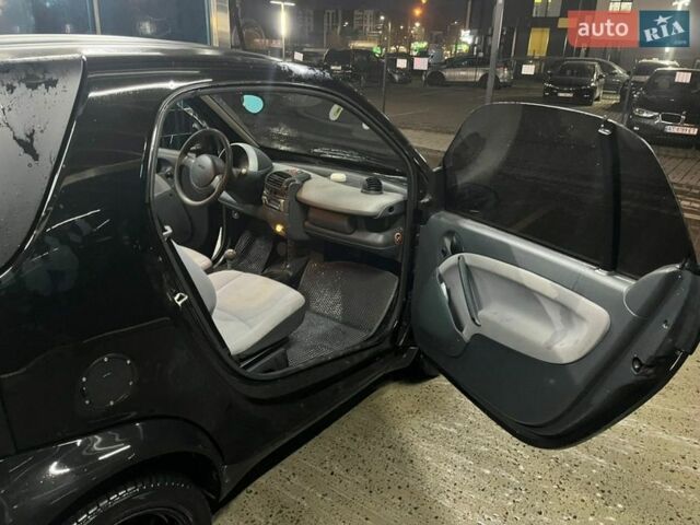 Черный Смарт Форту, объемом двигателя 0.7 л и пробегом 133 тыс. км за 3200 $, фото 2 на Automoto.ua
