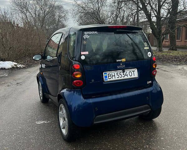 Черный Смарт Форту, объемом двигателя 0.7 л и пробегом 130 тыс. км за 2900 $, фото 4 на Automoto.ua