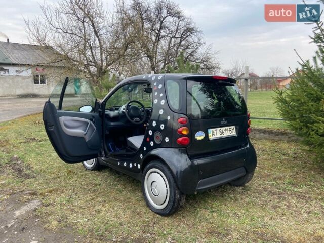 Чорний Смарт Fortwo, об'ємом двигуна 0.7 л та пробігом 184 тис. км за 3400 $, фото 15 на Automoto.ua