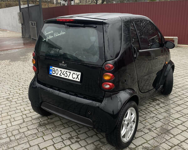 Черный Смарт Форту, объемом двигателя 0.7 л и пробегом 198 тыс. км за 2800 $, фото 6 на Automoto.ua