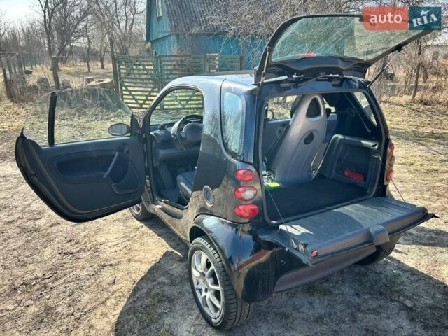 Черный Смарт Форту, объемом двигателя 0.7 л и пробегом 137 тыс. км за 3780 $, фото 5 на Automoto.ua