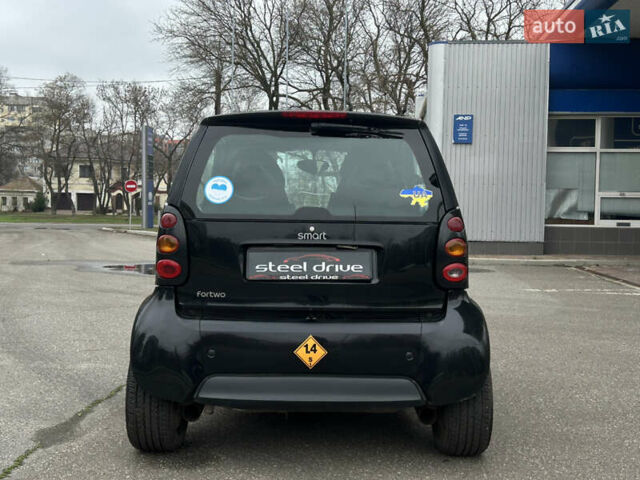 Черный Смарт Форту, объемом двигателя 0.7 л и пробегом 135 тыс. км за 3699 $, фото 5 на Automoto.ua