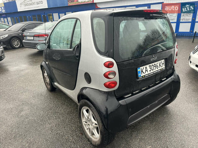 Черный Смарт Форту, объемом двигателя 0.7 л и пробегом 260 тыс. км за 2999 $, фото 7 на Automoto.ua