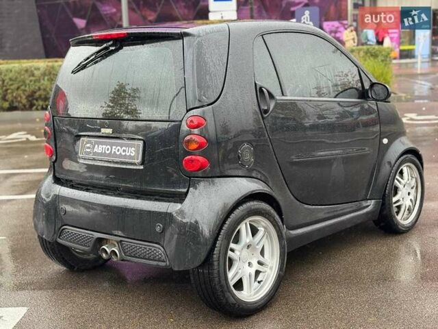 Чорний Смарт Fortwo, об'ємом двигуна 0.7 л та пробігом 213 тис. км за 5490 $, фото 5 на Automoto.ua
