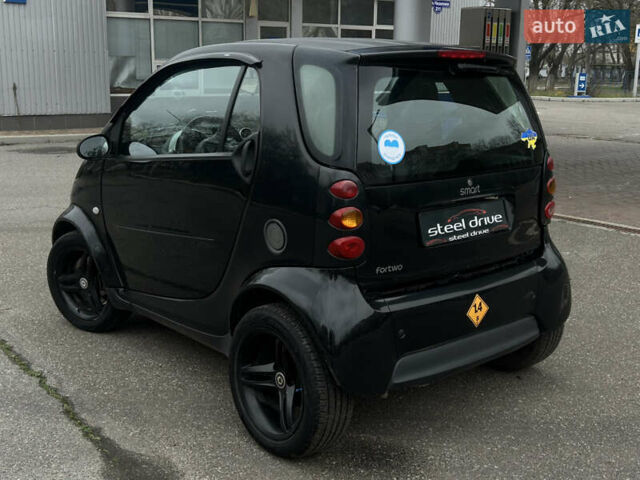 Черный Смарт Форту, объемом двигателя 0.7 л и пробегом 135 тыс. км за 3699 $, фото 6 на Automoto.ua