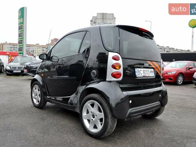 Черный Смарт Форту, объемом двигателя 0.7 л и пробегом 162 тыс. км за 3200 $, фото 10 на Automoto.ua