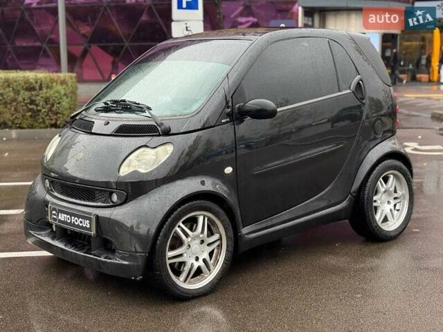 Чорний Смарт Fortwo, об'ємом двигуна 0.7 л та пробігом 213 тис. км за 5490 $, фото 2 на Automoto.ua
