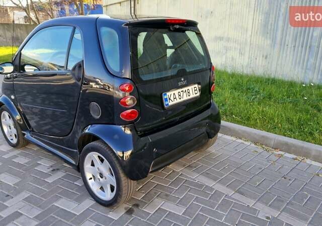 Черный Смарт Форту, объемом двигателя 0.7 л и пробегом 267 тыс. км за 2990 $, фото 7 на Automoto.ua