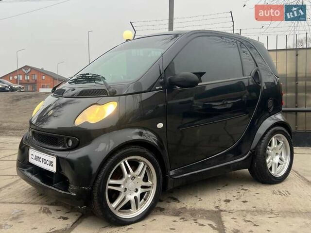 Черный Смарт Форту, объемом двигателя 0.7 л и пробегом 222 тыс. км за 4490 $, фото 2 на Automoto.ua
