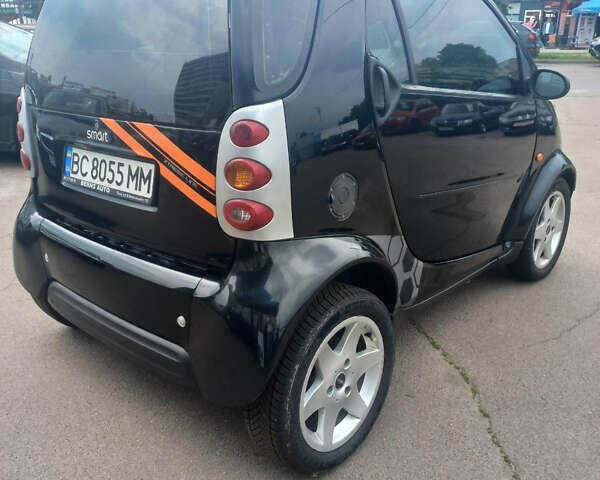 Черный Смарт Форту, объемом двигателя 0.7 л и пробегом 160 тыс. км за 3300 $, фото 2 на Automoto.ua