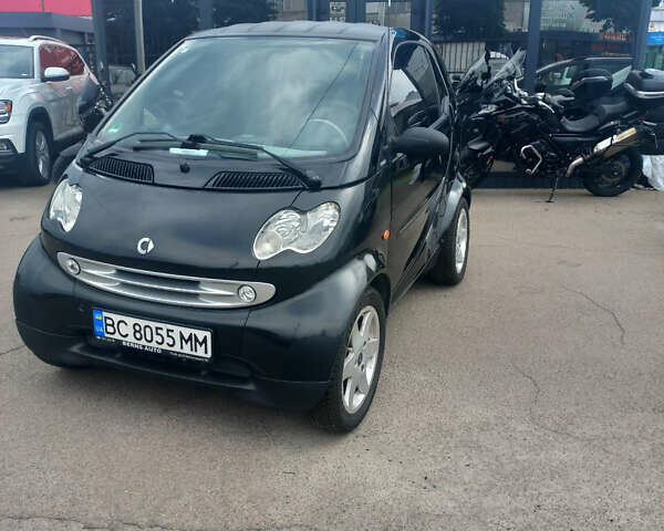 Черный Смарт Форту, объемом двигателя 0.7 л и пробегом 160 тыс. км за 3300 $, фото 16 на Automoto.ua