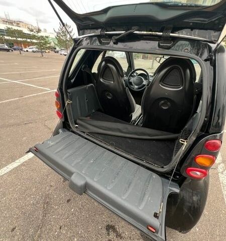 Черный Смарт Форту, объемом двигателя 0.7 л и пробегом 135 тыс. км за 3200 $, фото 1 на Automoto.ua