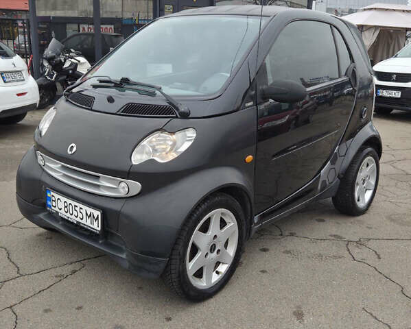 Черный Смарт Форту, объемом двигателя 0.7 л и пробегом 160 тыс. км за 3300 $, фото 10 на Automoto.ua