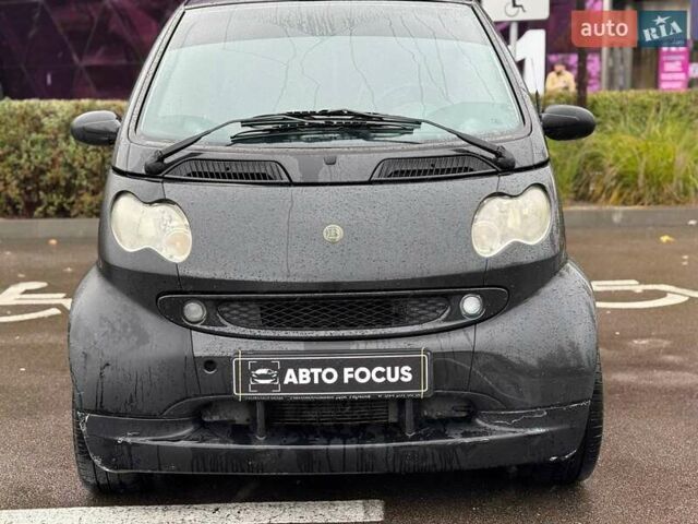 Чорний Смарт Fortwo, об'ємом двигуна 0.7 л та пробігом 213 тис. км за 5490 $, фото 1 на Automoto.ua