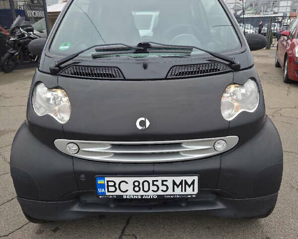 Черный Смарт Форту, объемом двигателя 0.7 л и пробегом 160 тыс. км за 3300 $, фото 5 на Automoto.ua