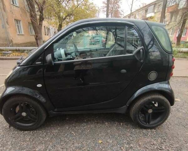 Чорний Смарт Fortwo, об'ємом двигуна 0.7 л та пробігом 130 тис. км за 3400 $, фото 1 на Automoto.ua