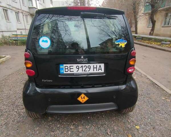Чорний Смарт Fortwo, об'ємом двигуна 0.7 л та пробігом 130 тис. км за 3400 $, фото 4 на Automoto.ua