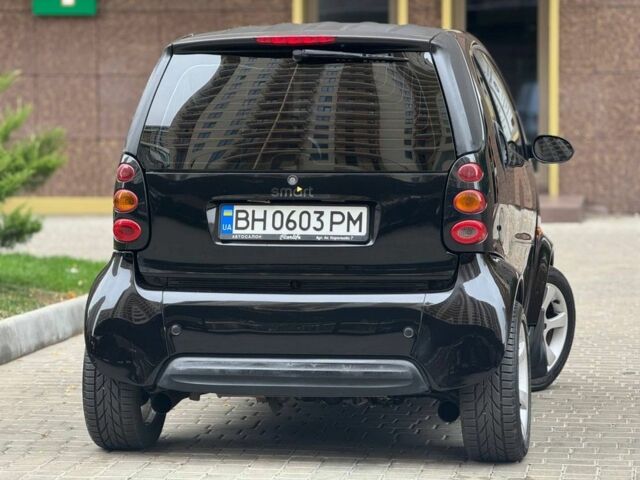Черный Смарт Форту, объемом двигателя 0.7 л и пробегом 199 тыс. км за 3700 $, фото 7 на Automoto.ua
