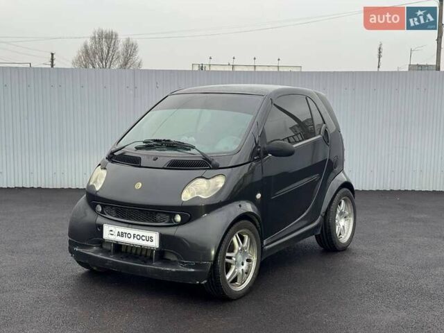 Чорний Смарт Fortwo, об'ємом двигуна 0.7 л та пробігом 222 тис. км за 5490 $, фото 3 на Automoto.ua