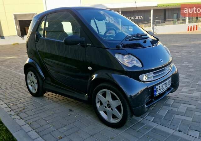 Черный Смарт Форту, объемом двигателя 0.7 л и пробегом 267 тыс. км за 2990 $, фото 10 на Automoto.ua
