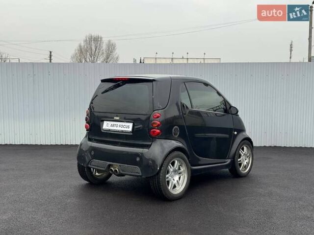 Чорний Смарт Fortwo, об'ємом двигуна 0.7 л та пробігом 222 тис. км за 5490 $, фото 4 на Automoto.ua