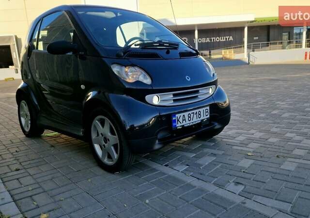 Черный Смарт Форту, объемом двигателя 0.7 л и пробегом 267 тыс. км за 2990 $, фото 4 на Automoto.ua
