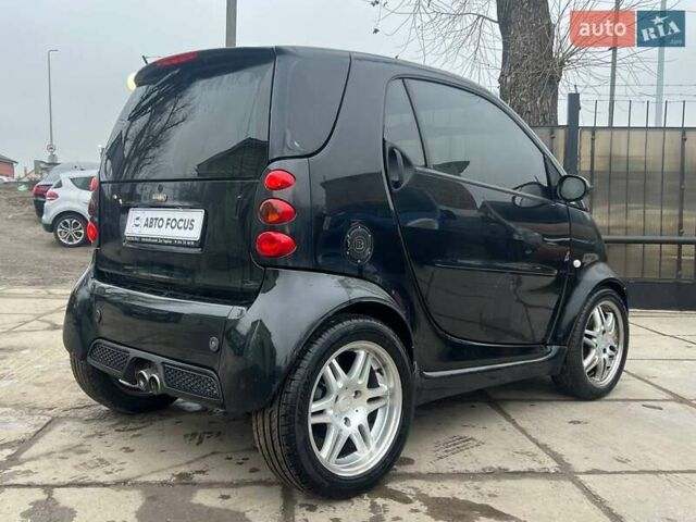 Чорний Смарт Fortwo, об'ємом двигуна 0.7 л та пробігом 222 тис. км за 3990 $, фото 6 на Automoto.ua