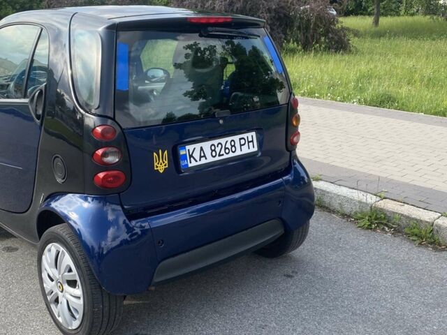 Черный Смарт Форту, объемом двигателя 0.7 л и пробегом 156 тыс. км за 2690 $, фото 3 на Automoto.ua