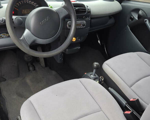 Черный Смарт Форту, объемом двигателя 0.7 л и пробегом 160 тыс. км за 3300 $, фото 4 на Automoto.ua