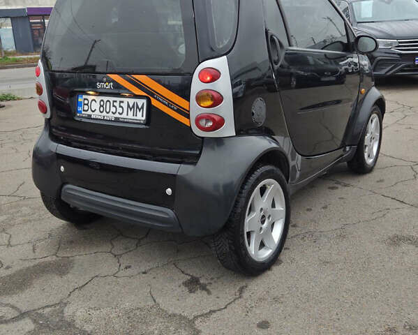 Черный Смарт Форту, объемом двигателя 0.7 л и пробегом 160 тыс. км за 3300 $, фото 8 на Automoto.ua