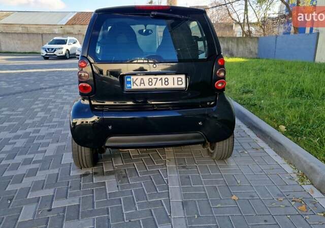 Черный Смарт Форту, объемом двигателя 0.7 л и пробегом 267 тыс. км за 2990 $, фото 11 на Automoto.ua