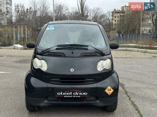 Черный Смарт Форту, объемом двигателя 0.7 л и пробегом 135 тыс. км за 3699 $, фото 1 на Automoto.ua