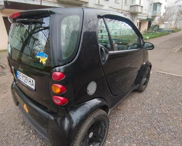 Чорний Смарт Fortwo, об'ємом двигуна 0.7 л та пробігом 130 тис. км за 3400 $, фото 3 на Automoto.ua
