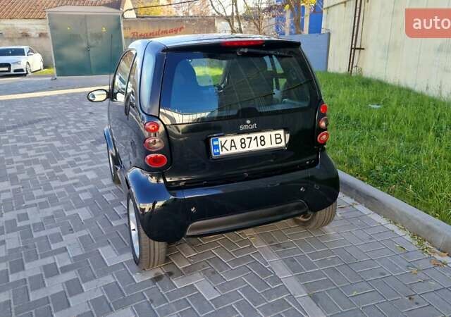 Черный Смарт Форту, объемом двигателя 0.7 л и пробегом 267 тыс. км за 2990 $, фото 9 на Automoto.ua