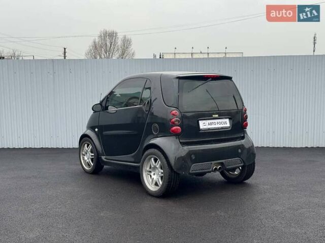 Чорний Смарт Fortwo, об'ємом двигуна 0.7 л та пробігом 222 тис. км за 5490 $, фото 6 на Automoto.ua