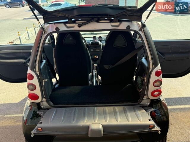 Чорний Смарт Fortwo, об'ємом двигуна 0.7 л та пробігом 220 тис. км за 2550 $, фото 13 на Automoto.ua