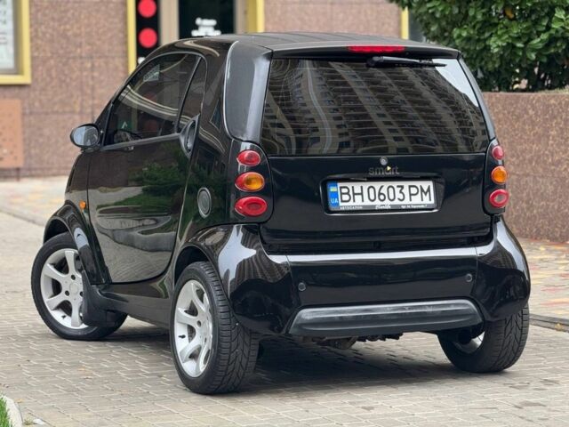 Черный Смарт Форту, объемом двигателя 0.7 л и пробегом 199 тыс. км за 3700 $, фото 4 на Automoto.ua