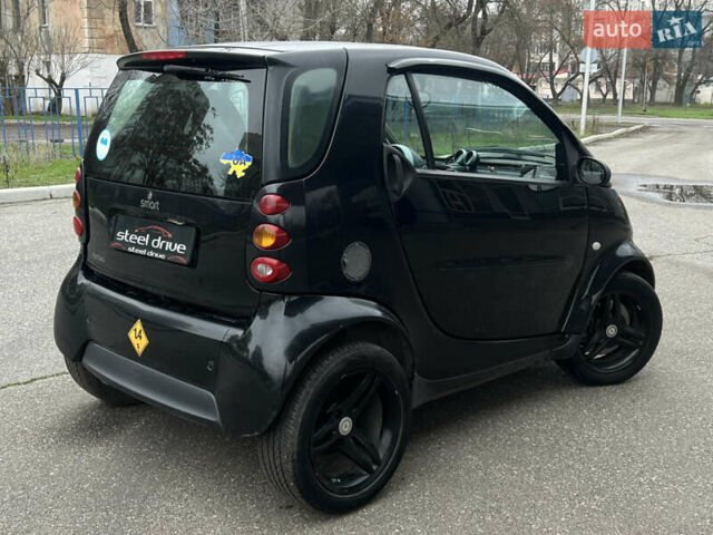 Черный Смарт Форту, объемом двигателя 0.7 л и пробегом 135 тыс. км за 3699 $, фото 4 на Automoto.ua