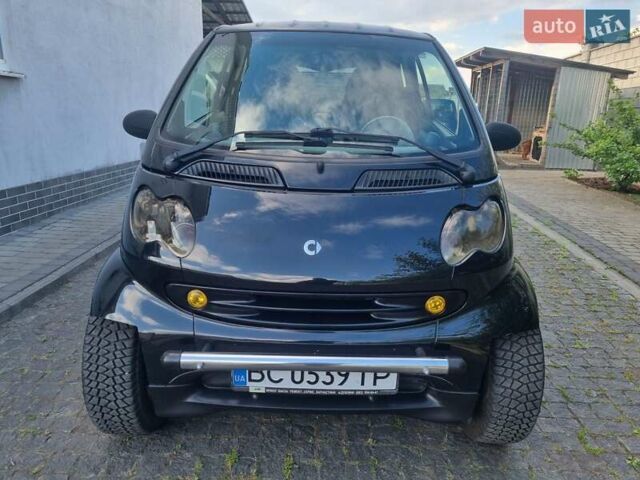Чорний Смарт Fortwo, об'ємом двигуна 0.7 л та пробігом 154 тис. км за 4300 $, фото 1 на Automoto.ua