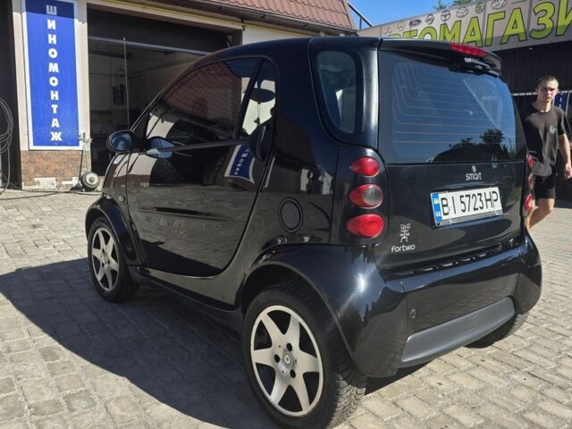 Чорний Смарт Fortwo, об'ємом двигуна 0.7 л та пробігом 245 тис. км за 4200 $, фото 3 на Automoto.ua