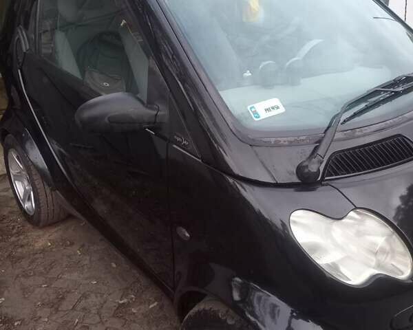 Черный Смарт Форту, объемом двигателя 0.7 л и пробегом 128 тыс. км за 4100 $, фото 6 на Automoto.ua