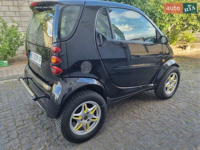 Чорний Смарт Fortwo, об'ємом двигуна 0.7 л та пробігом 154 тис. км за 4300 $, фото 3 на Automoto.ua