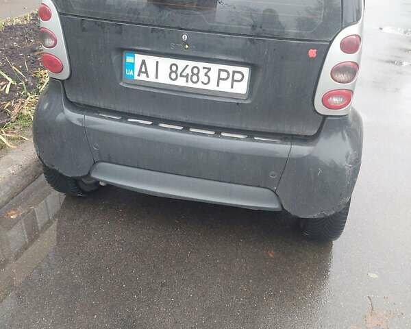 Черный Смарт Форту, объемом двигателя 0.7 л и пробегом 170 тыс. км за 3300 $, фото 7 на Automoto.ua