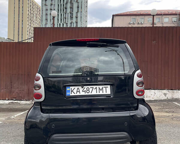 Чорний Смарт Fortwo, об'ємом двигуна 0.8 л та пробігом 230 тис. км за 3800 $, фото 4 на Automoto.ua