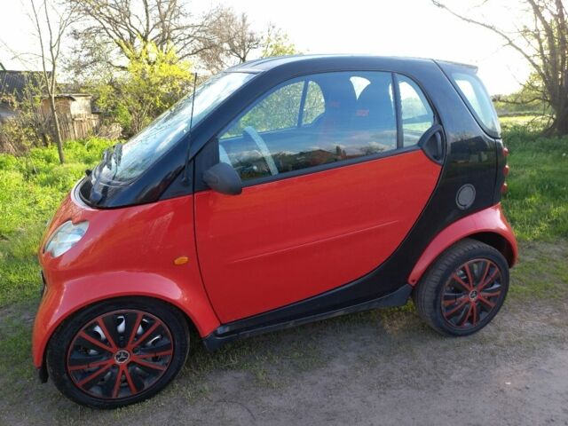 Черный Смарт Форту, объемом двигателя 0.7 л и пробегом 136 тыс. км за 3100 $, фото 1 на Automoto.ua